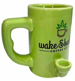 Wake and Bake Pipe Mug - 8 Oz