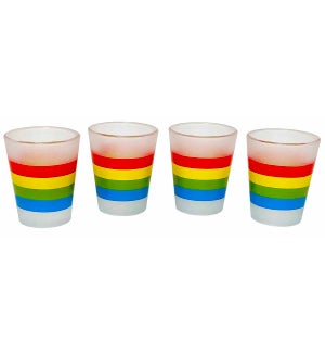 Cha-Cha 4 Piece Shot Glass Set