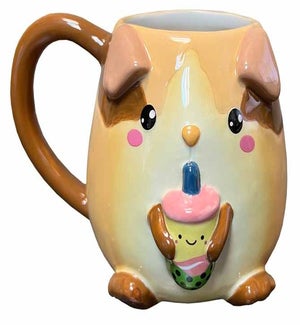 Guinea Pig Bubble Tea Mug - 16 Oz