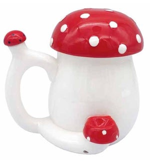Wake and Bake Mushroom Pipe Mug