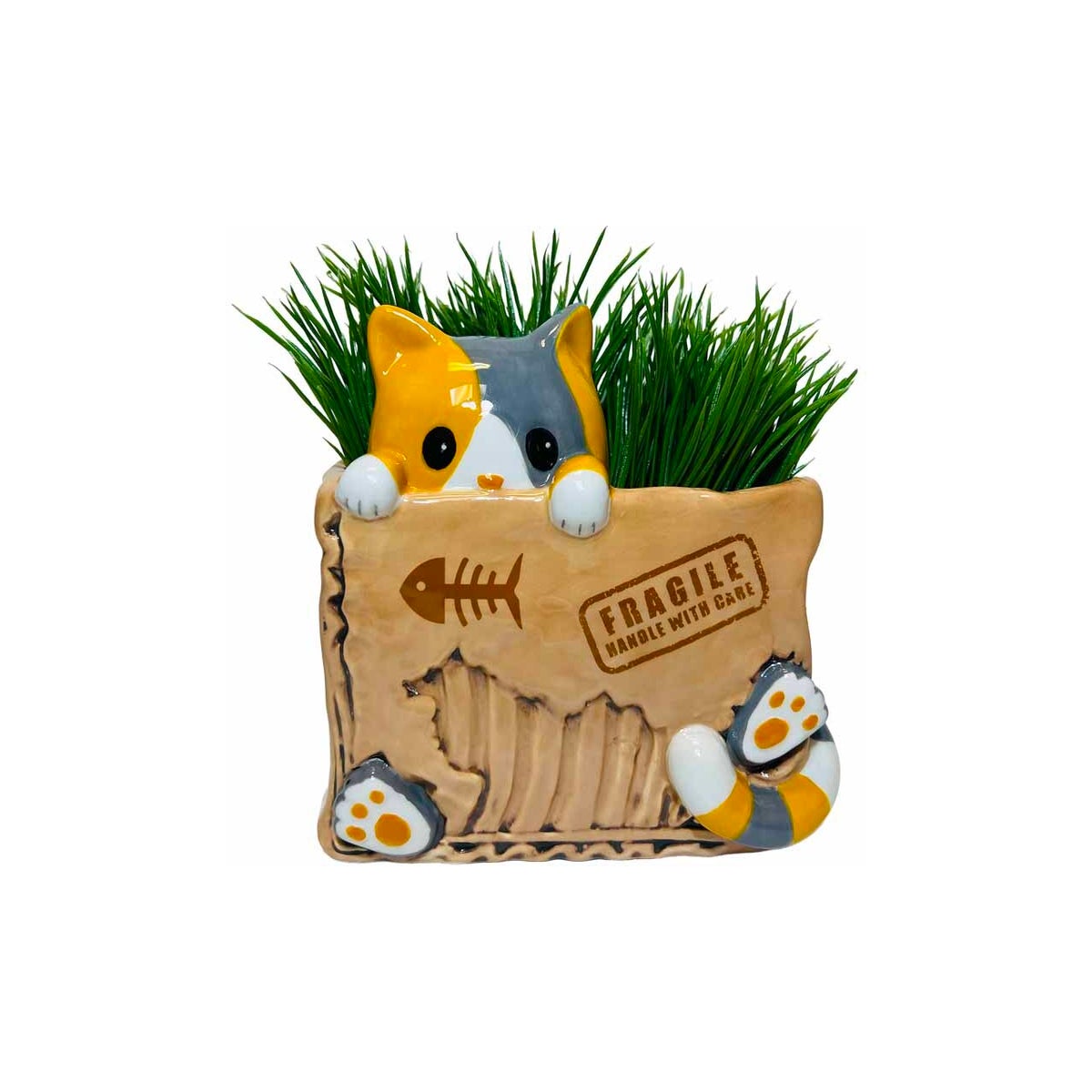 Cat In The Box Planter