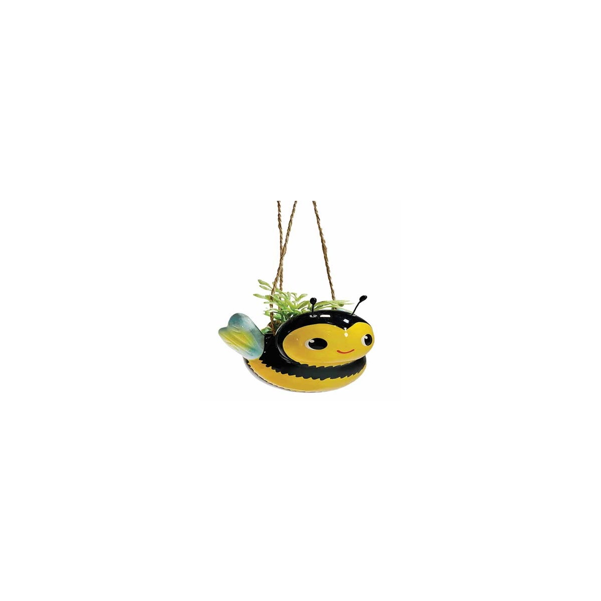 Mini Bee and Ladybug Hanging Planter