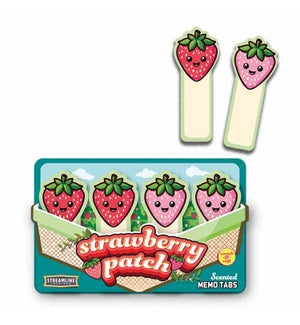 Strawberry Memo Tabs