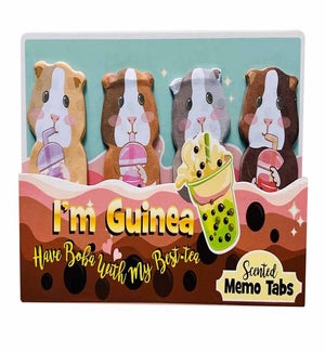 Boba Guinea Pig Scented Memo Tabs