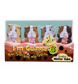 Boba Guinea Pig Scented Memo Tabs