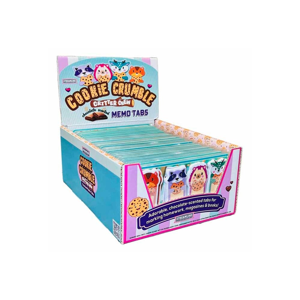 Cookie Crumble Critter Scented Memo Tabs