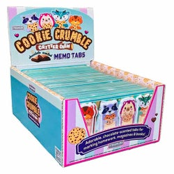 Cookie Crumble Critter Scented Memo Tabs