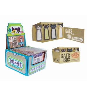 Cats In The Box Memo Tabbies