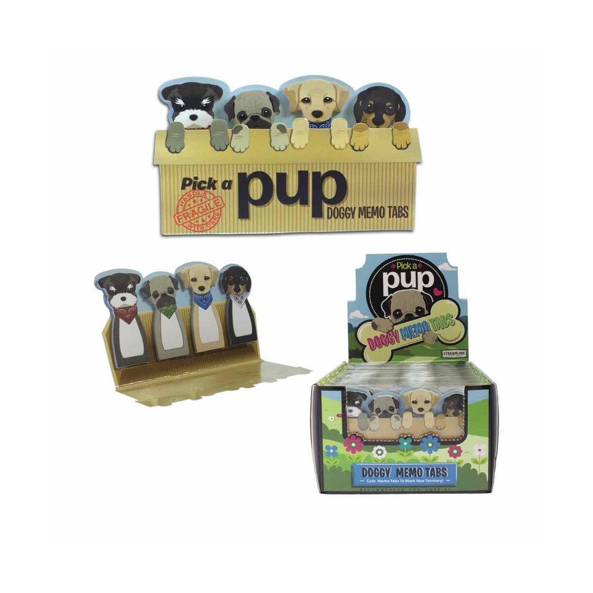 Pick A Pup Memo Tabs