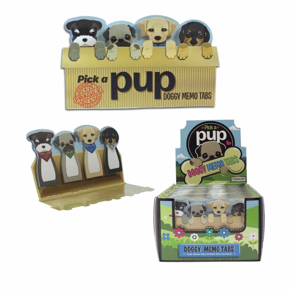 Pick A Pup Memo Tabs