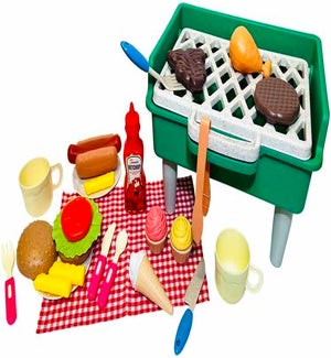 On The Go Portable Bbq Playset - 36 Pieces Set