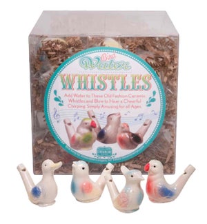 Porcelain Bird Water Whistles