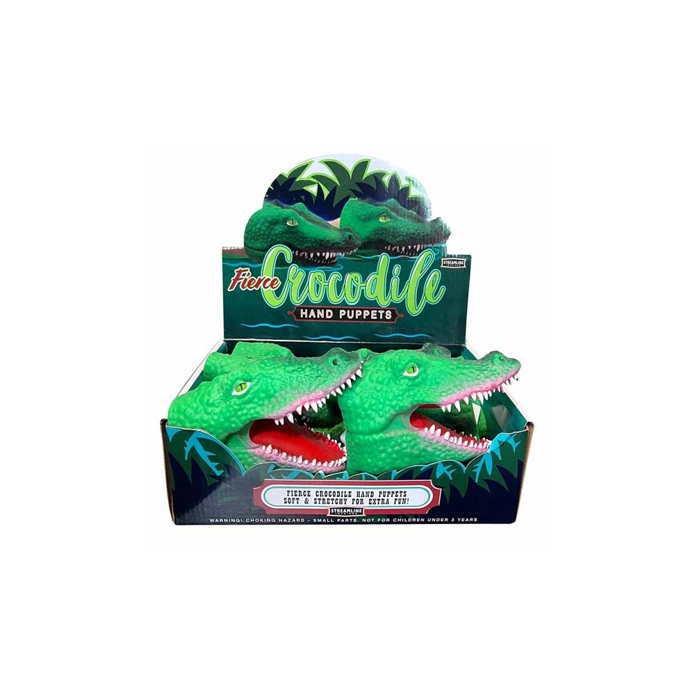 Fierce Crocodile Hand Puppet
