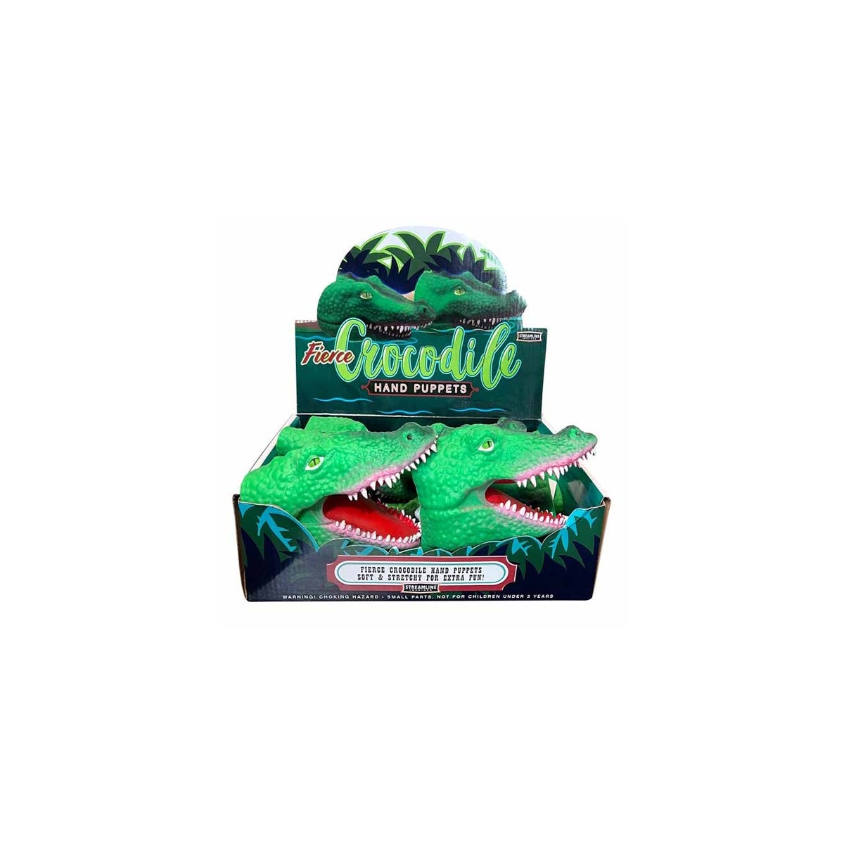 Fierce Crocodile Hand Puppet