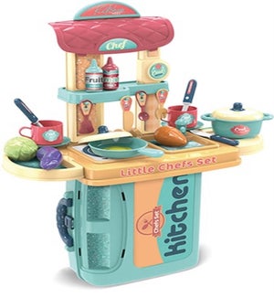 Chef Kitchen Playset In A Case - 36 Piece Set