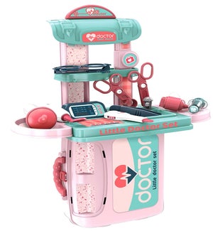 Doctor Playset In A Case - 24 Piece Set