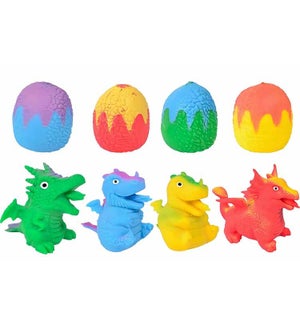 Reversible Dragon Egg Poppers - Asst 4 Styles
