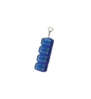 Keyboard Fidget Led Keyring - Blue