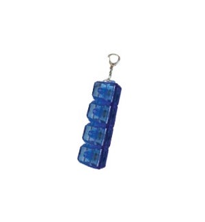 Keyboard Fidget Led Keyring - Blue