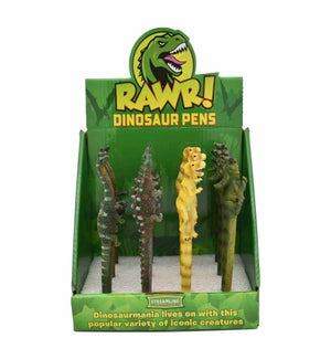 Prehistoric Dinosaur Pens - Asst 4 Styles
