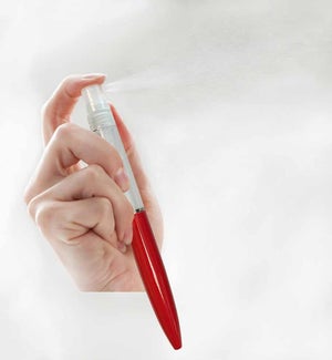 2-In-1 Ball Point Pen and Spritz Pump - Asst 5 Colors