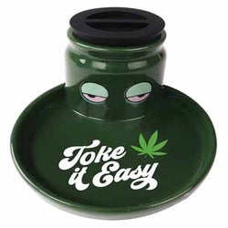 Toke It Easy Ceramic Stash Tray