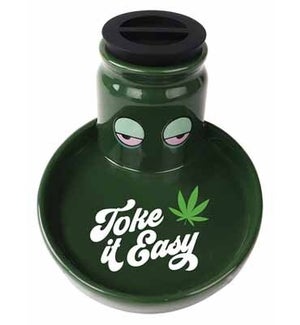 Toke It Easy Ceramic Stash Tray