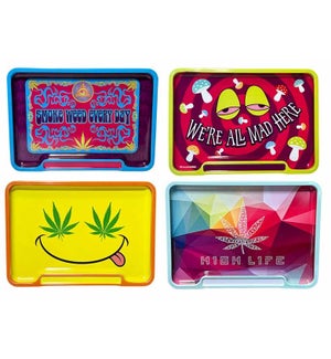 Rolling Tray Stash Box - Asst 4 Styles