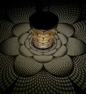 Solar Outdoor Garden Lights - Geometric