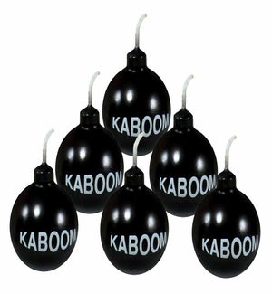 Kaboom Candles - 6 Piece Set