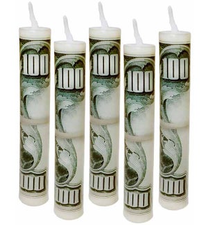 Money To Burn Candles - 5 Piece Set