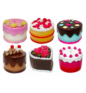 Personal Cake Celebration Candles - 6 Styles