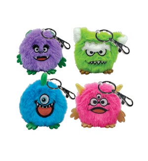 PBJs Keyrings - Monsters - Asst 4 Styles