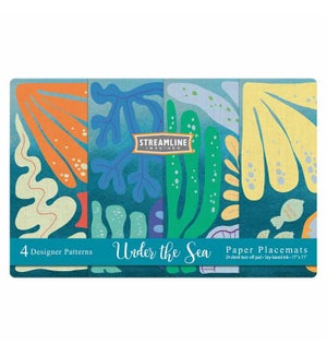 Paper Pad Placemats - Under The Sea