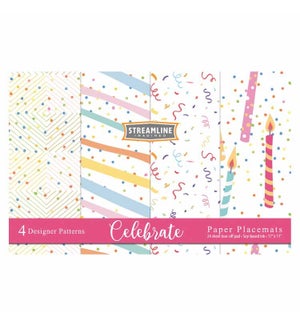 Paper Pad Placemats - Celebration