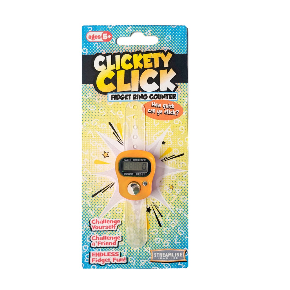 Clickety Click Fidget Ring Counter