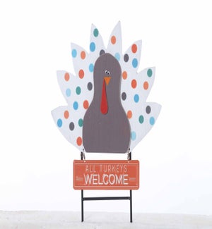 Metal Friends Turkey Stake