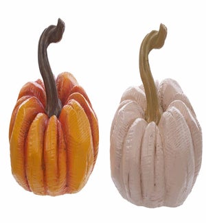 Resin Med Pumpkin 2 Asst