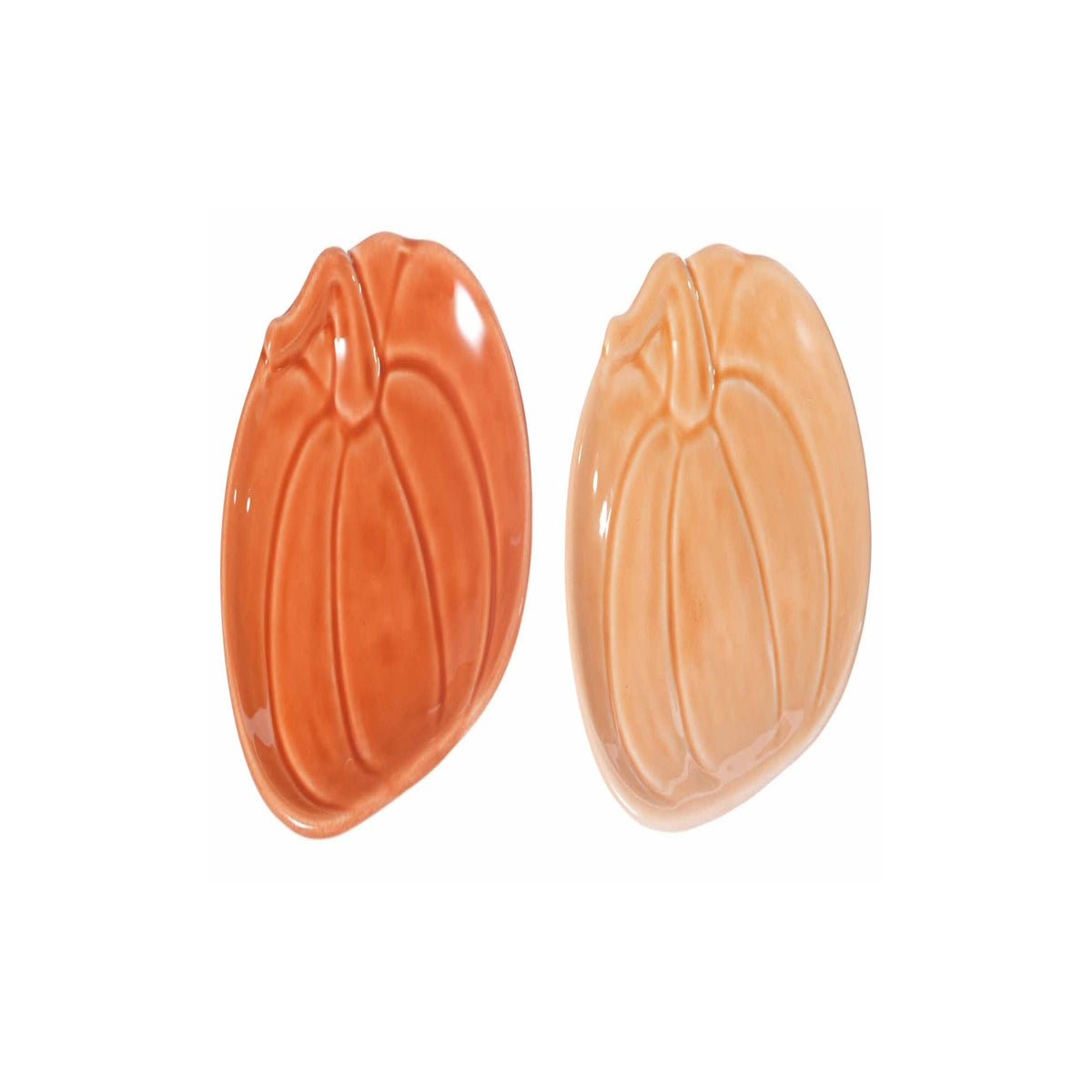 Cer Mini Pumpkin Dish 2 Asst