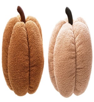 Lg Fabric Pumpkin 2 Asst