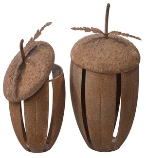 Mtl Acorn Container S/2