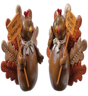 Lg Res Turkey w/Signs 2 Asst