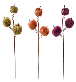 Fab Pumpkin Pick 3 Asst