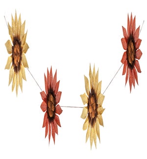 Fabric Sunflower Garland