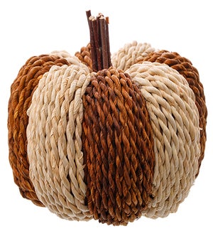 Md Floral Jute Pumpkin