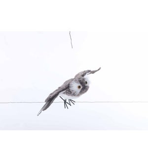 Fabric Flying Owl Orn