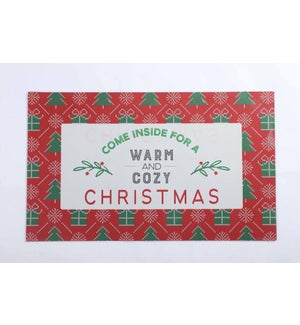 Mat Warm/Cozy Christmas