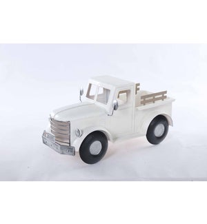 Small Metal White Rail Truck Container