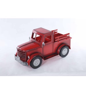 Large Metal Red Rail Truck Container