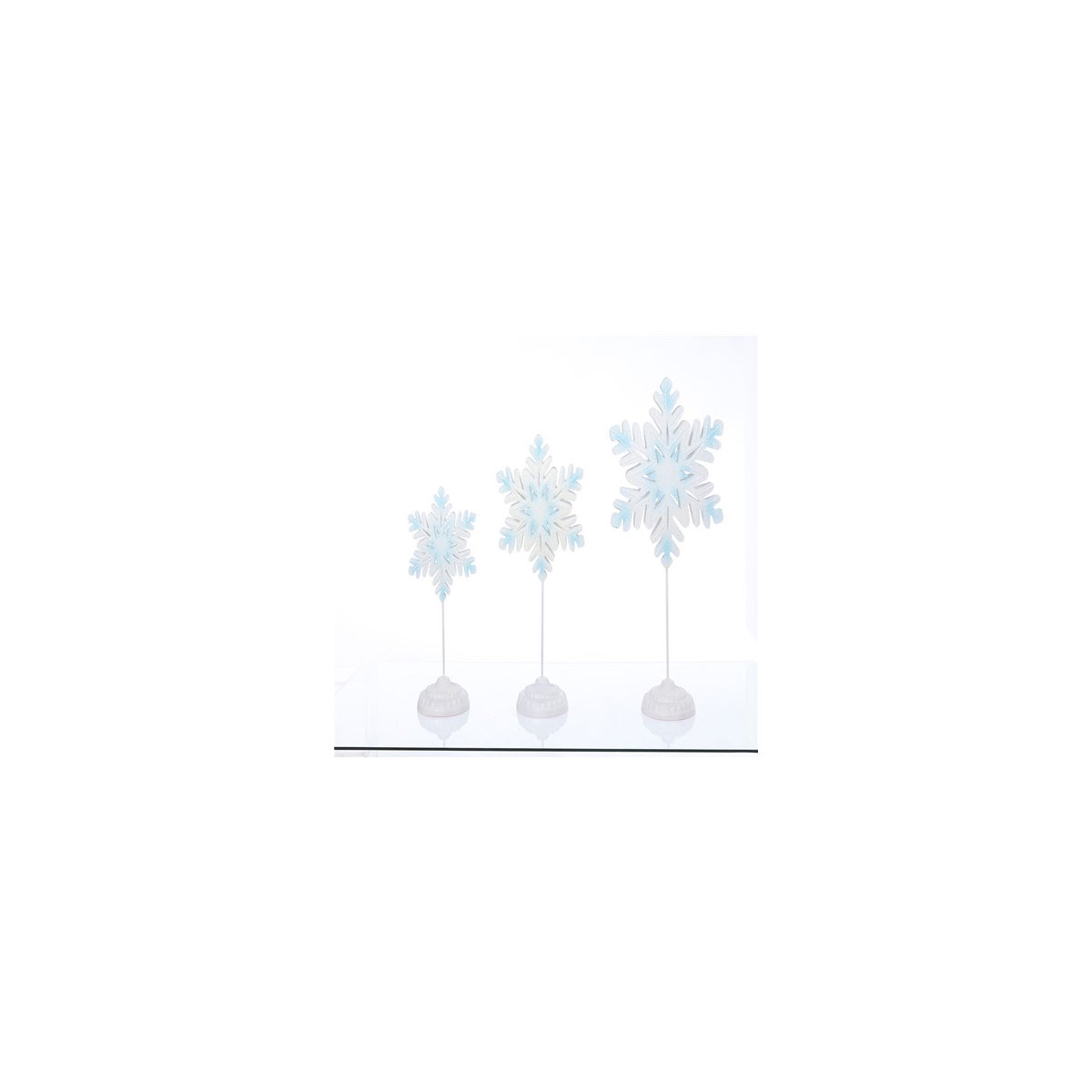 Md Mtl Snowflake 2-Side Stand